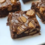 OMG Peanut Butter Cup Brownies