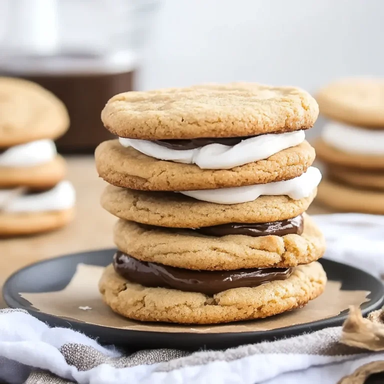 Peanut Butter S'mores Cookies