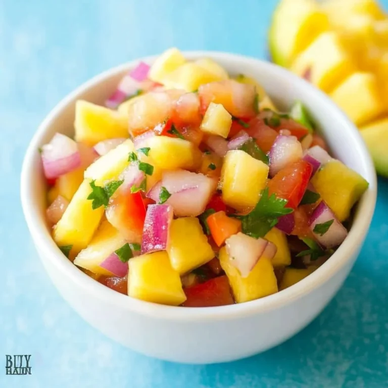 Pineapple Mango Salsa