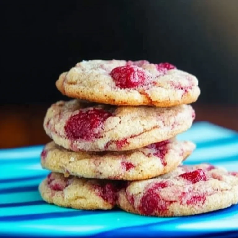 Raspberry Lemon Cookies