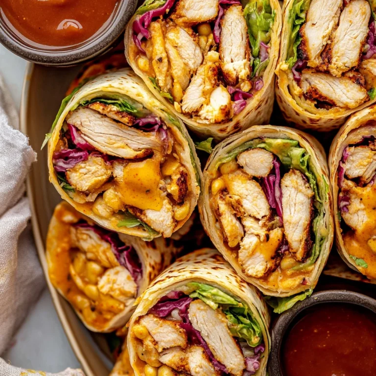 Southwest Chicken Wraps
