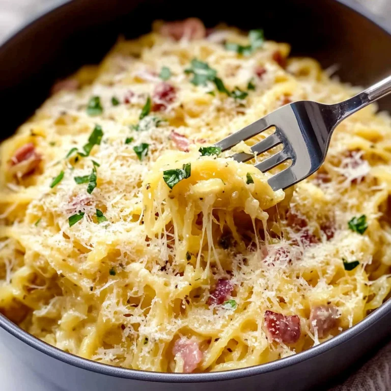 Spaghetti Squash Carbonara
