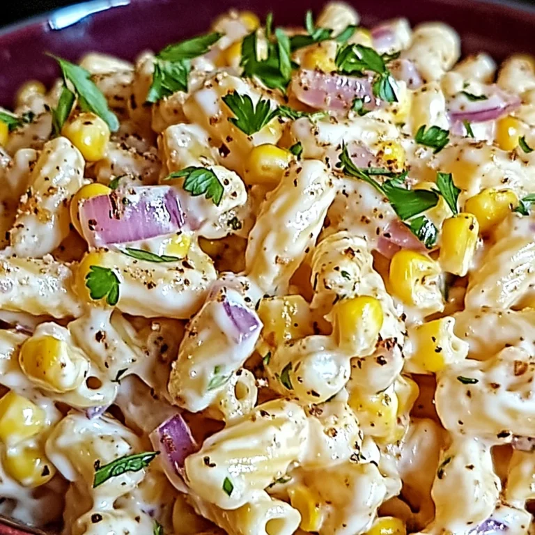 Street Corn Pasta Salad