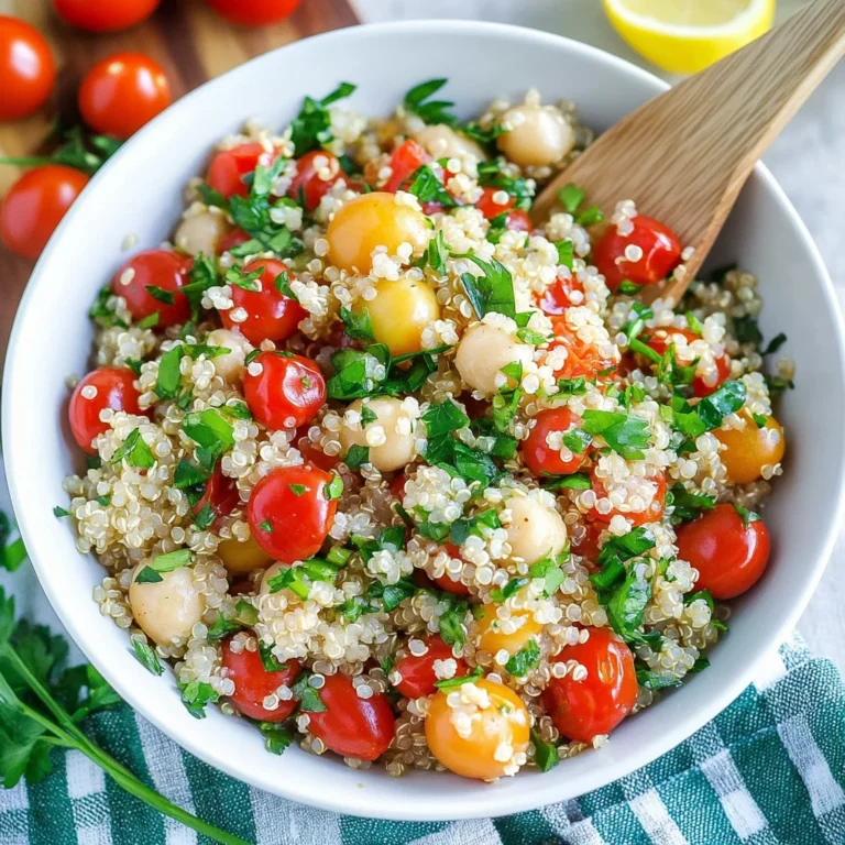 Tomato Quinoa Salad