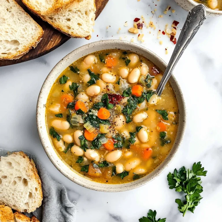 Tuscan White Bean Soup
