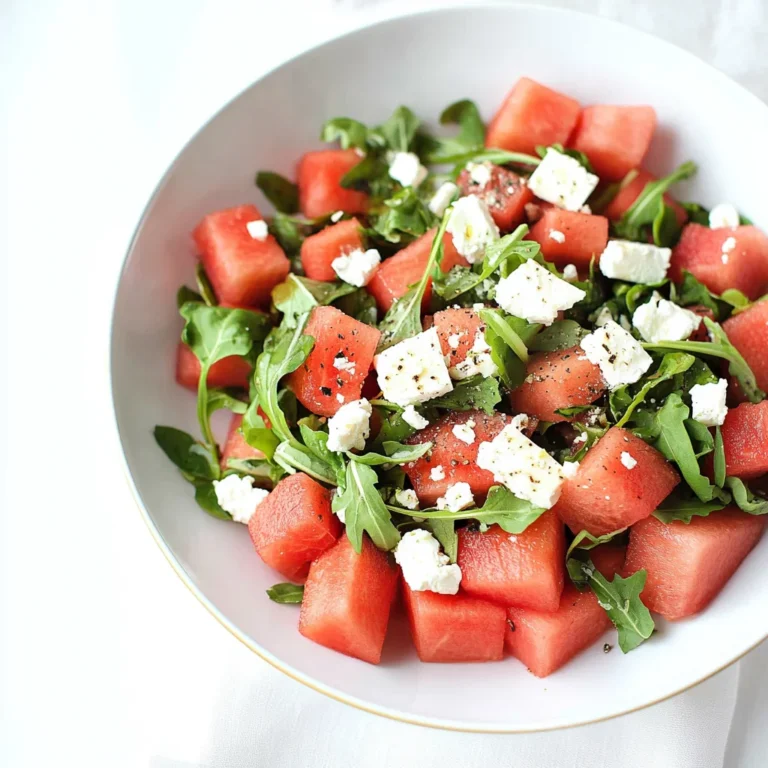 Watermelon Feta Salad