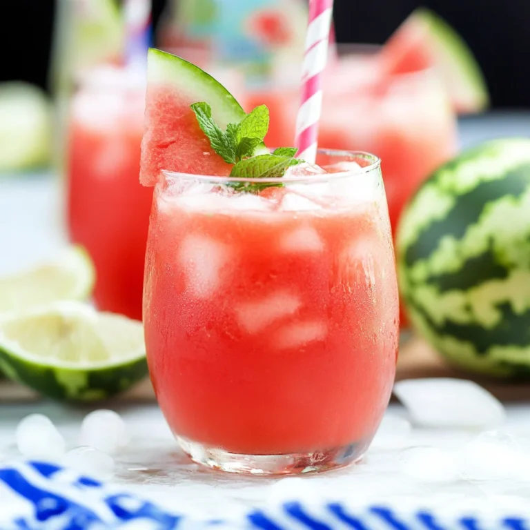 lemon juice Watermelon Cooler