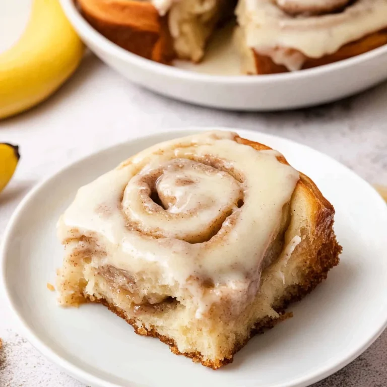 Banana Bread Cinnamon Rolls