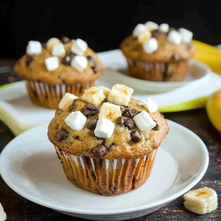 Banana S’mores Muffins