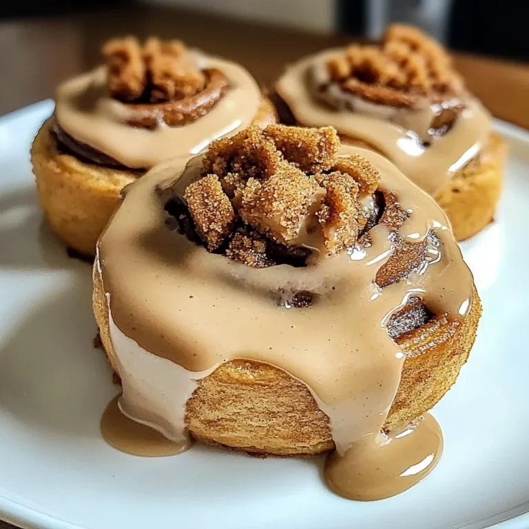 Biscoff Cookie Butter Cinnamon Rolls Recipe