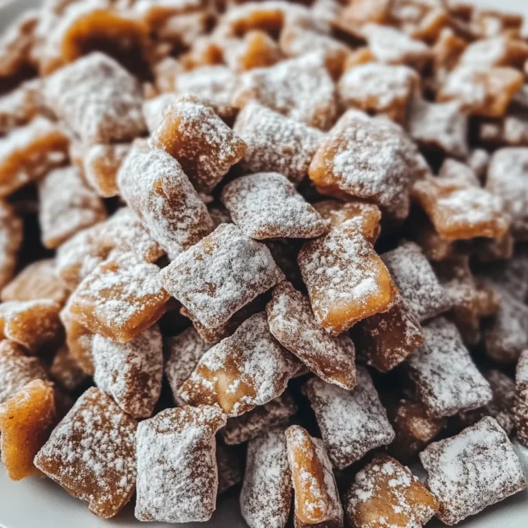 Caramel Apple Puppy Chow