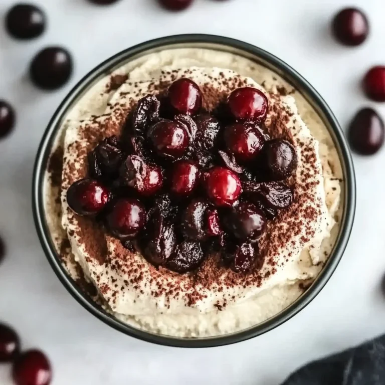 Cherry Amaretto Tiramisu