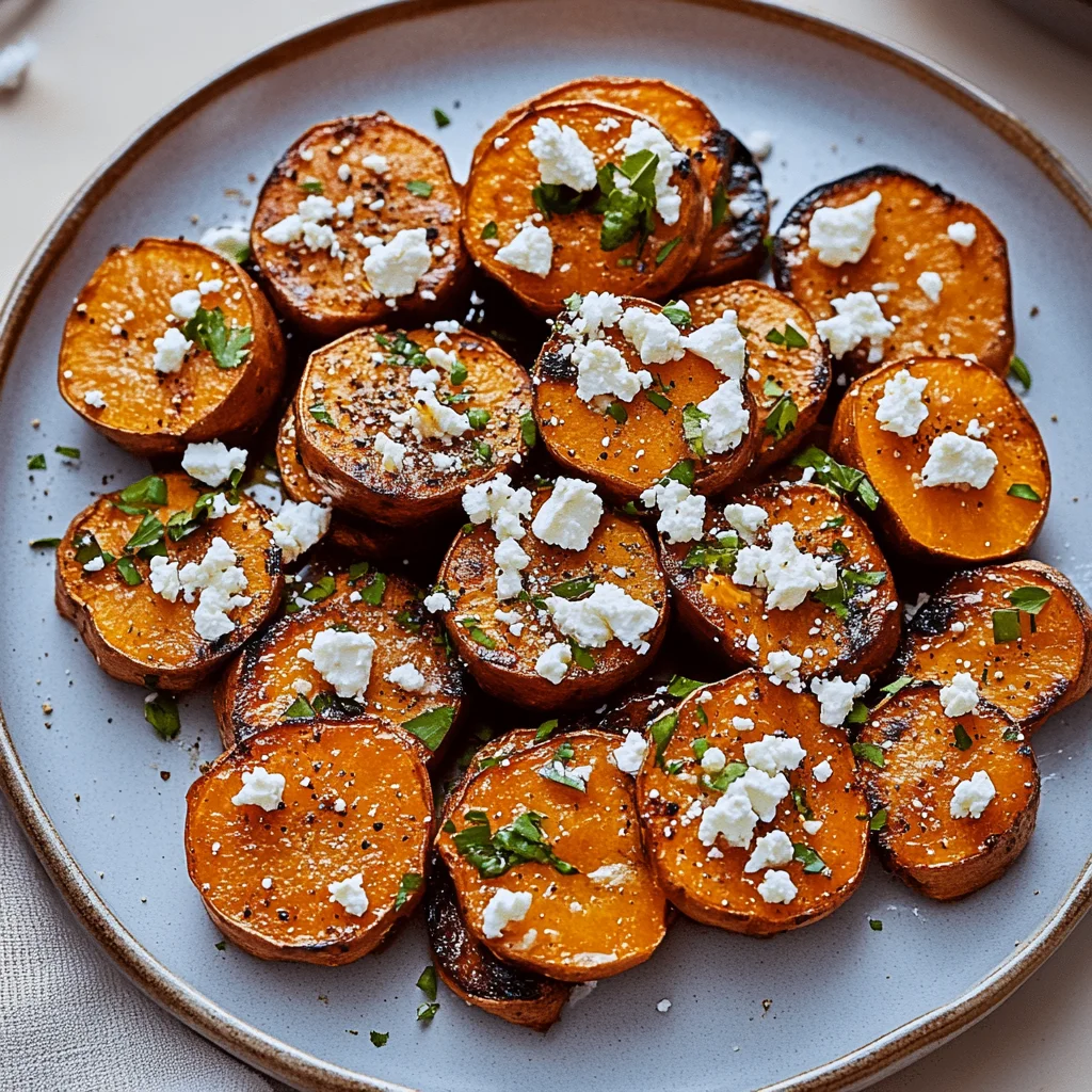 Delicious Honey Feta Sweet Potato Rounds Recipe for Any Meal
