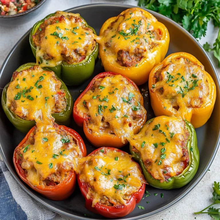 Easy Stuffed Bell Peppers Recipe