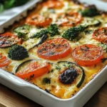 High-Protein Cottage Cheese Veggie Bake Recipe