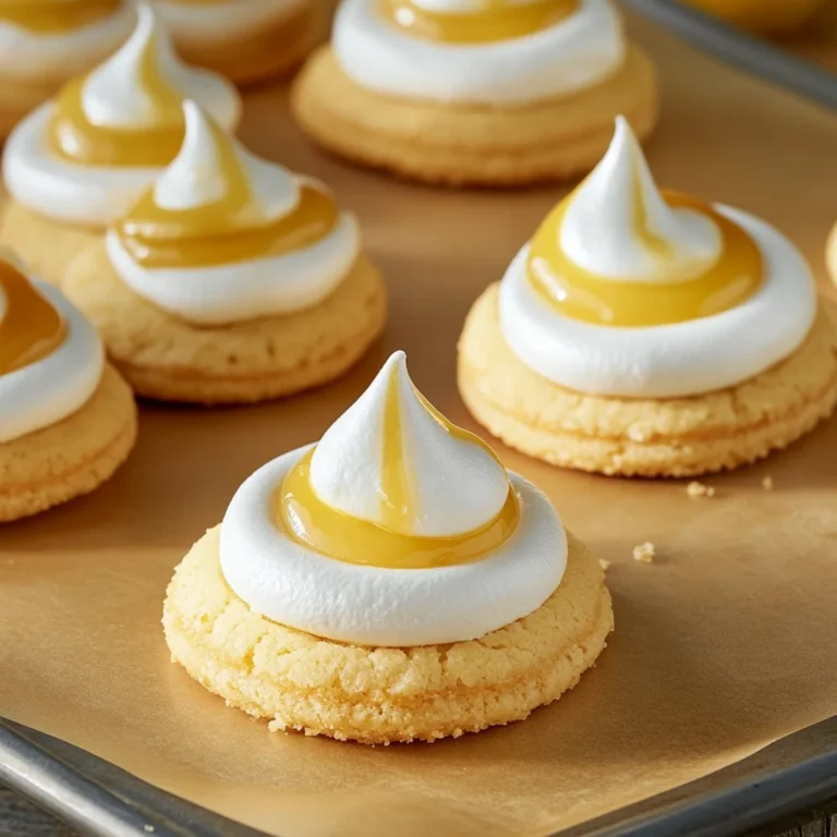 Lemon Meringue Pie Cookies Recipe