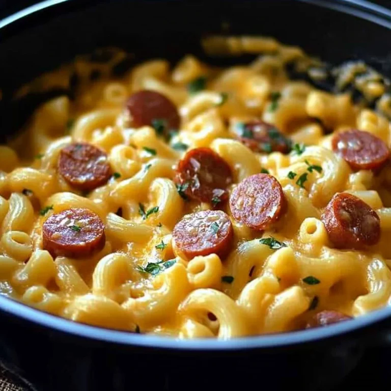 One-Pot Kielbasa Mac and Cheese
