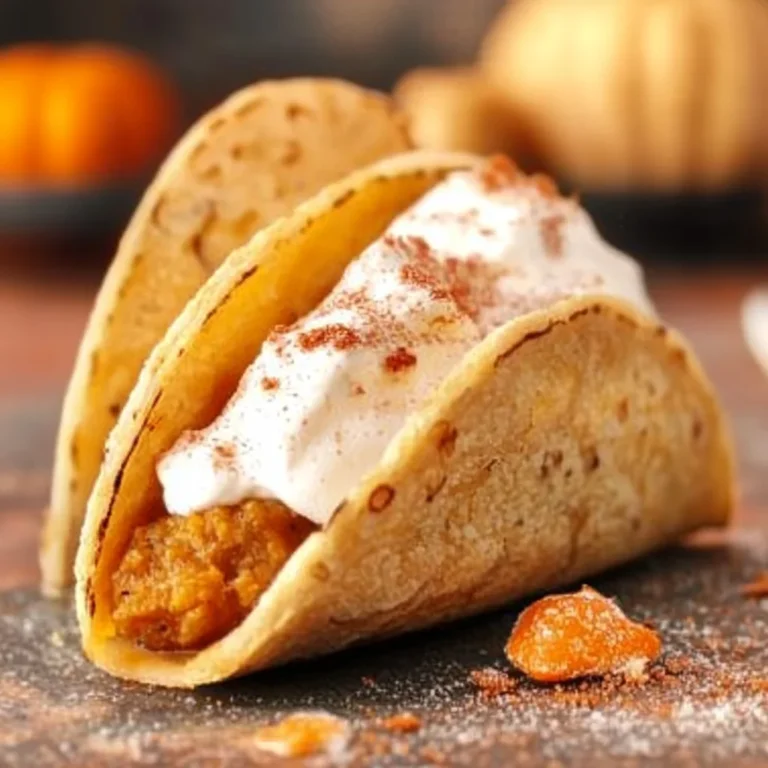 Pumpkin Pie Tacos