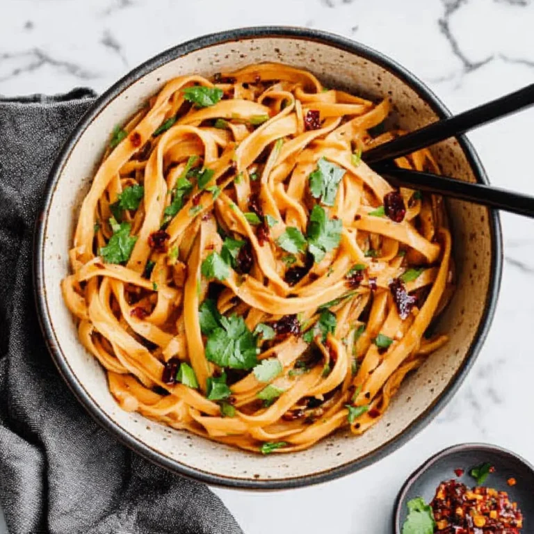 Shallot Chili Oil Noodles