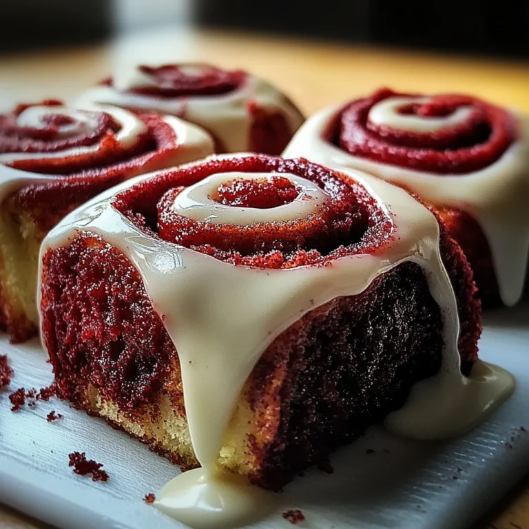 ed Velvet Cinnamon Rolls: A Decadent Twist on a Classic