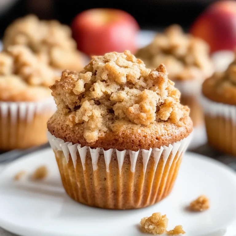 Apple Crumble Muffins