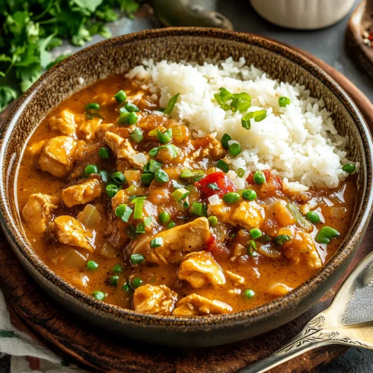 Authentic Chicken Étouffée Recipe