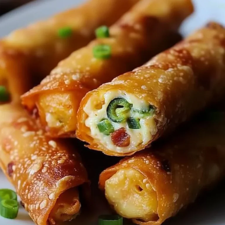Bacon Jalapeño Eggrolls
