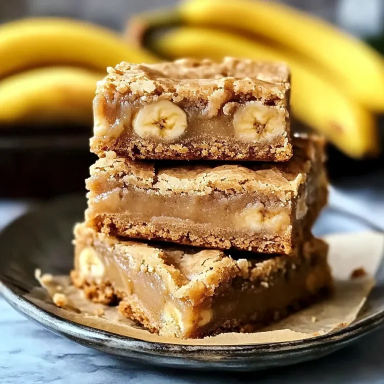 Banana Blondies: 7 Simple Banana Dessert Recipes to Love