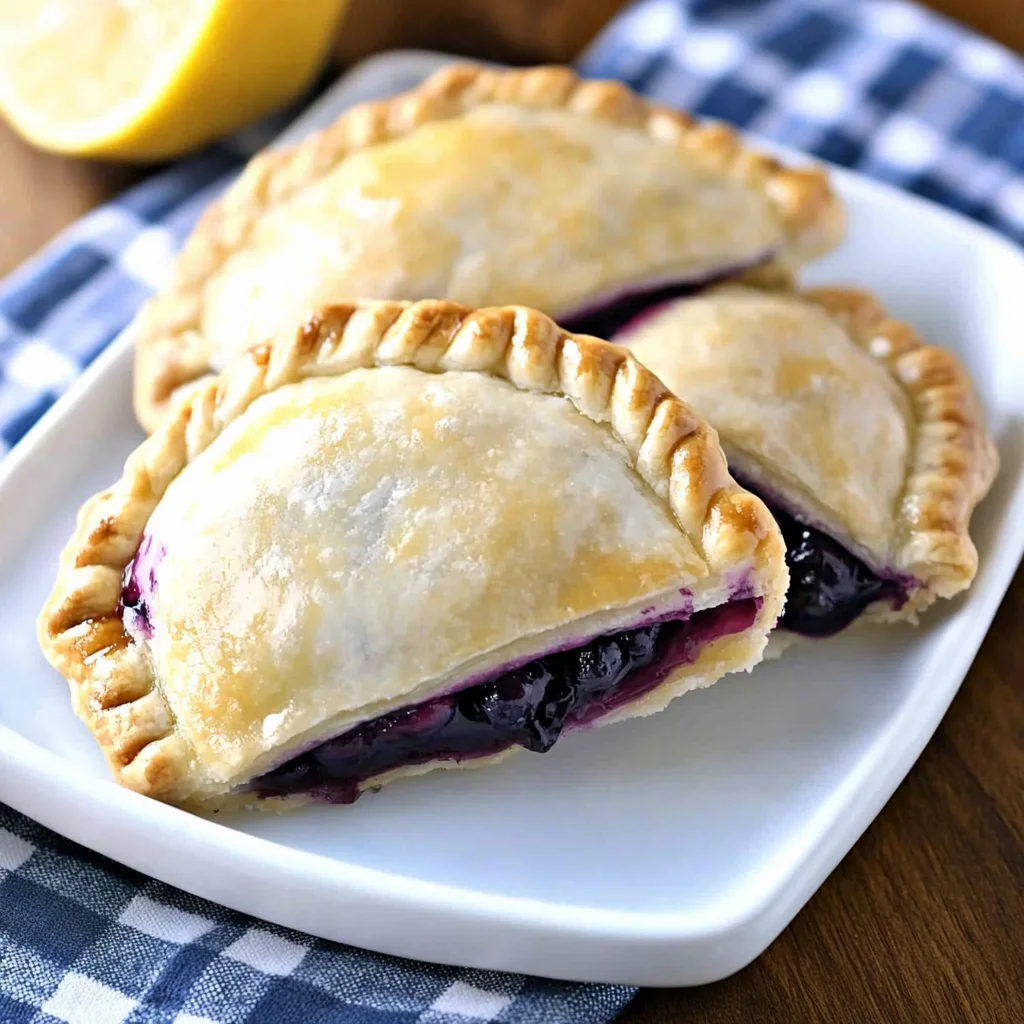 Blueberry Lemon Hand Pies