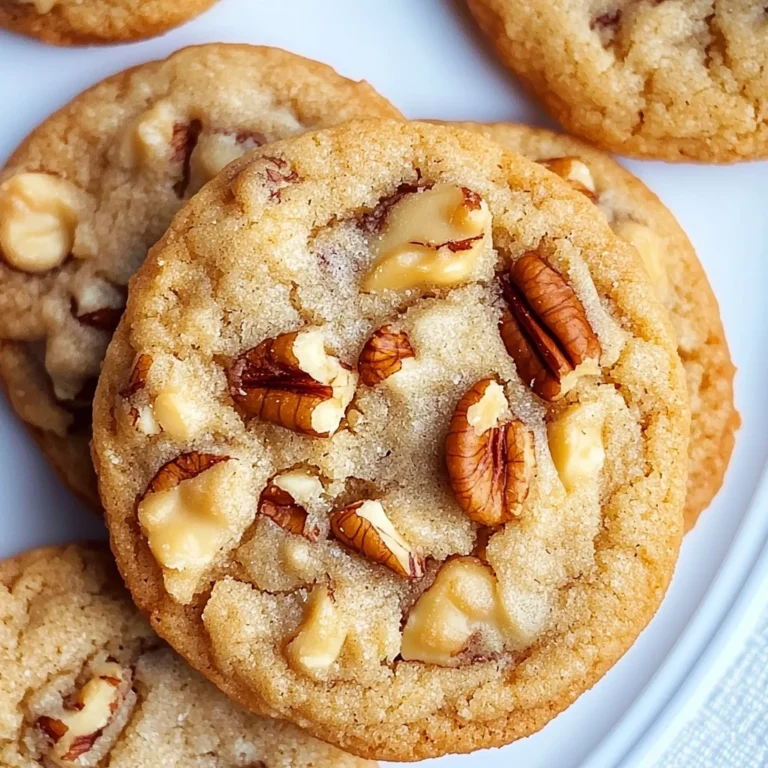 Butter Pecan Cookies