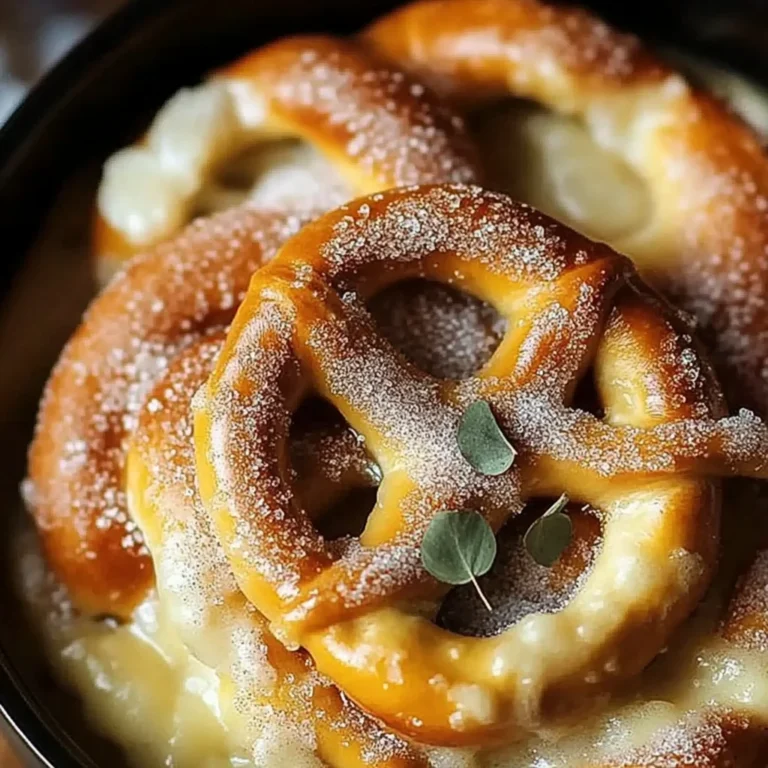 Cinnamon Sugar Soft Pretzels