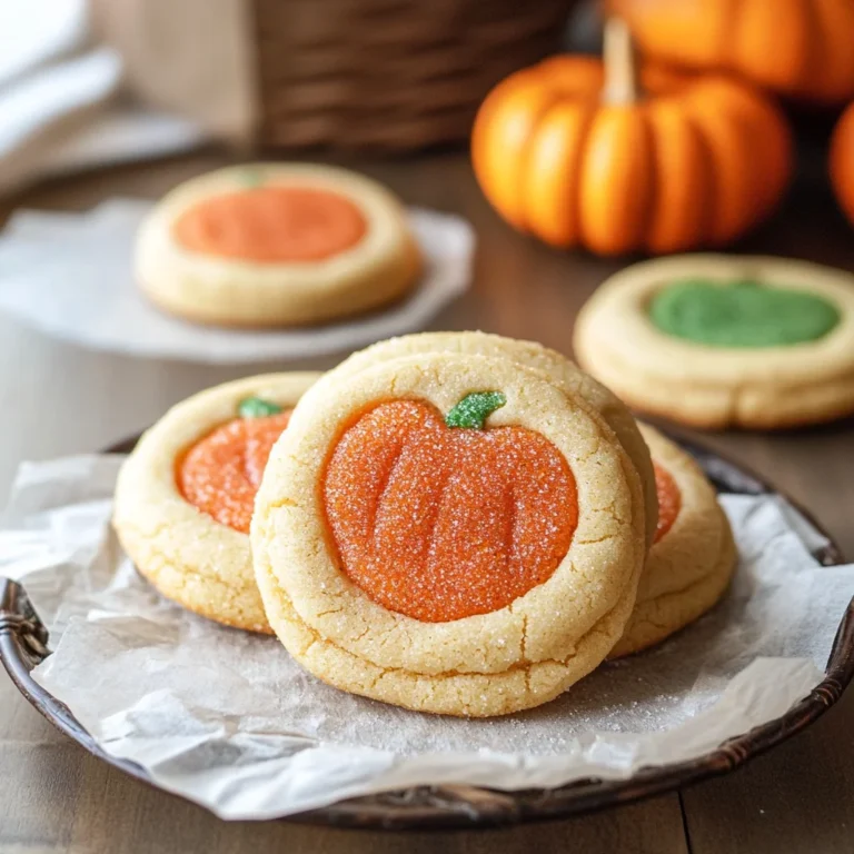 Easy Copycat Vegan Pillsbury Pumpkin Sugar Cookies