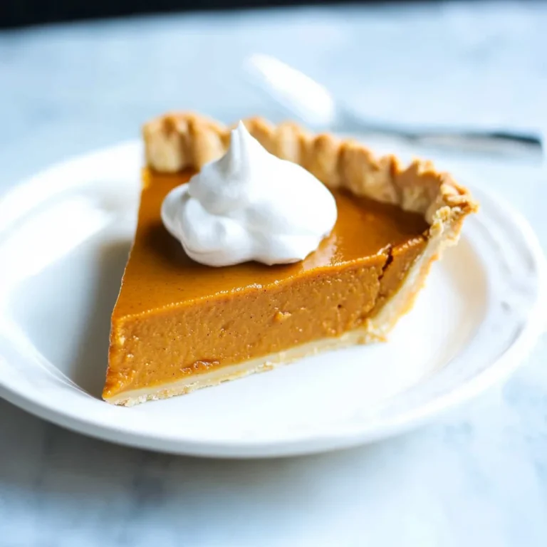 Easy Pumpkin Pie