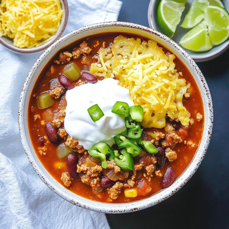 Healthy Turkey Chili