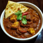 Indian Beef Curry with Tomato Gravy and Whole Spices