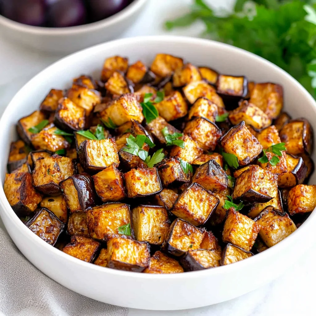 Low-Calorie Air Fryer Eggplant