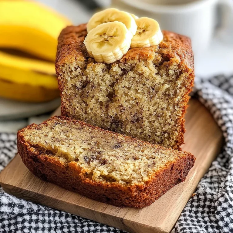 Moist Banana Bread Recipe