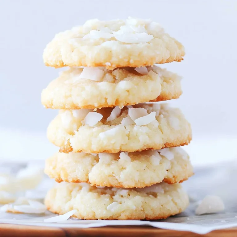 No-Bake Coconut Cookies