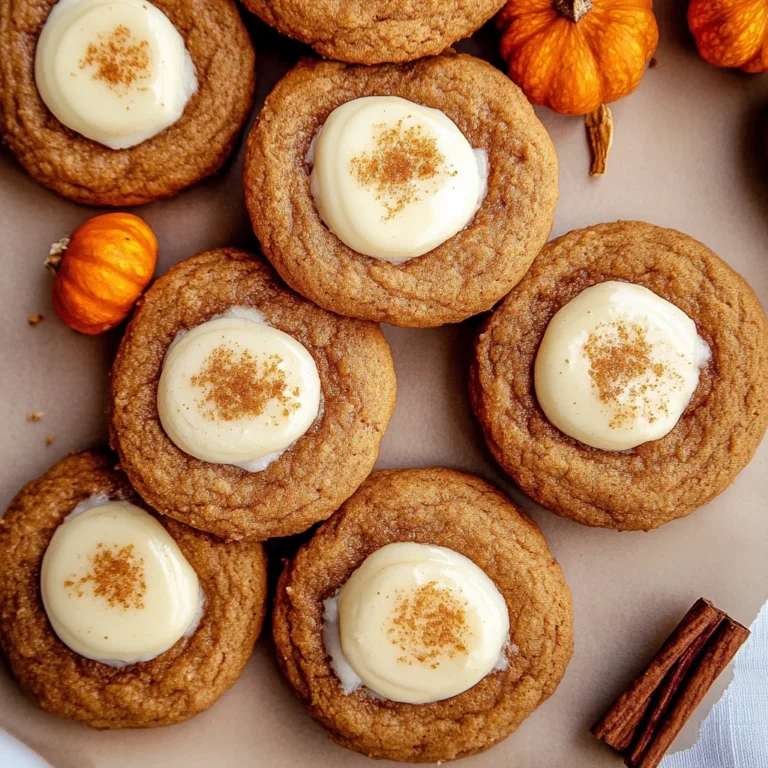 Pumpkin Cheesecake Cookies