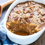 Pumpkin Pecan Cobbler