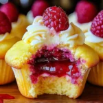 Raspberry Lemon Heaven Cupcakes