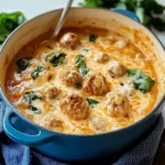 Savor the Comfort: Creamy Italian Meatball Soup to Warm Your Soul