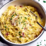 Spaghetti Squash Carbonara