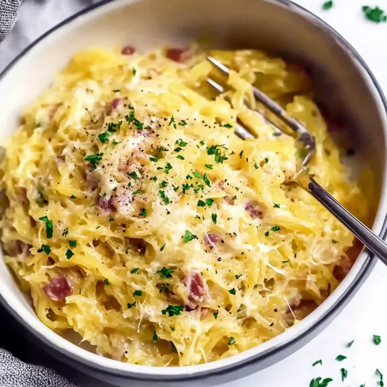 Spaghetti Squash Carbonara