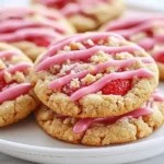 Strawberry Crunch Cookies