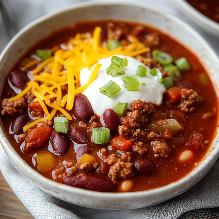 The Best Chili Recipe