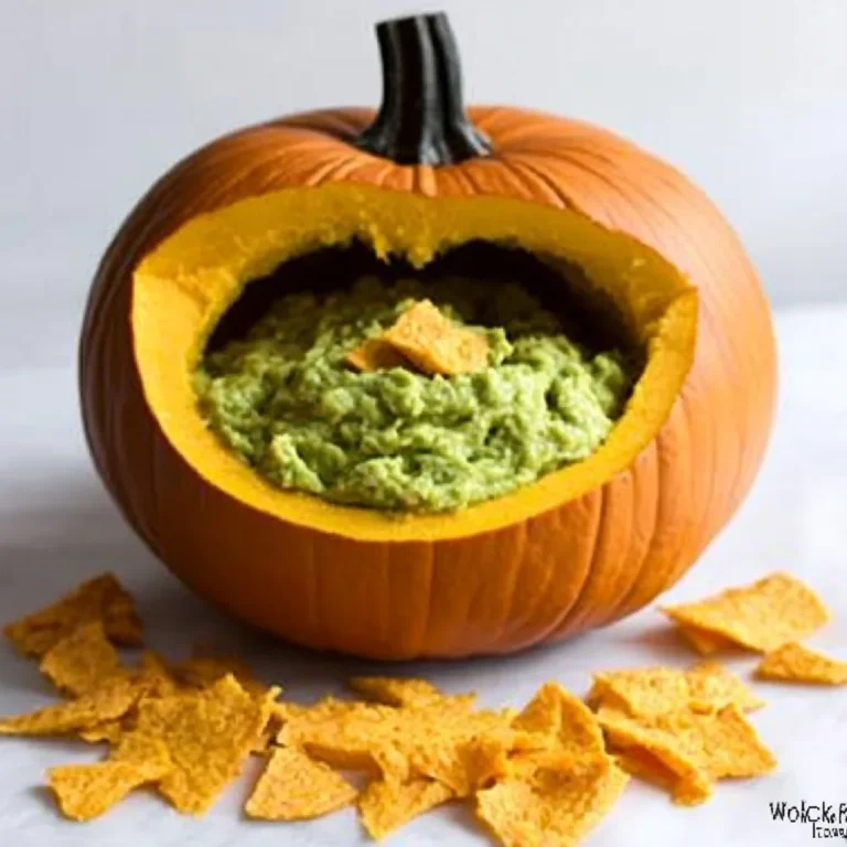 Throwing Up Pumpkin Guacamole Recipe