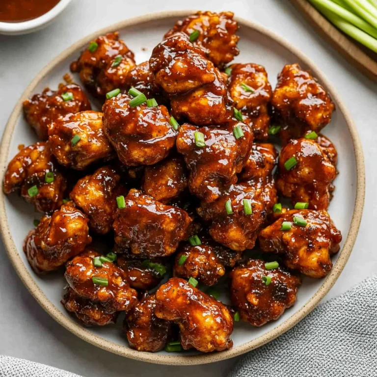 Baked Honey BBQ Chicken Bites