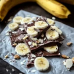 Banana & Nutella Frozen Yogurt Bark