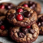 Cherry Chocolate Cookies Treats